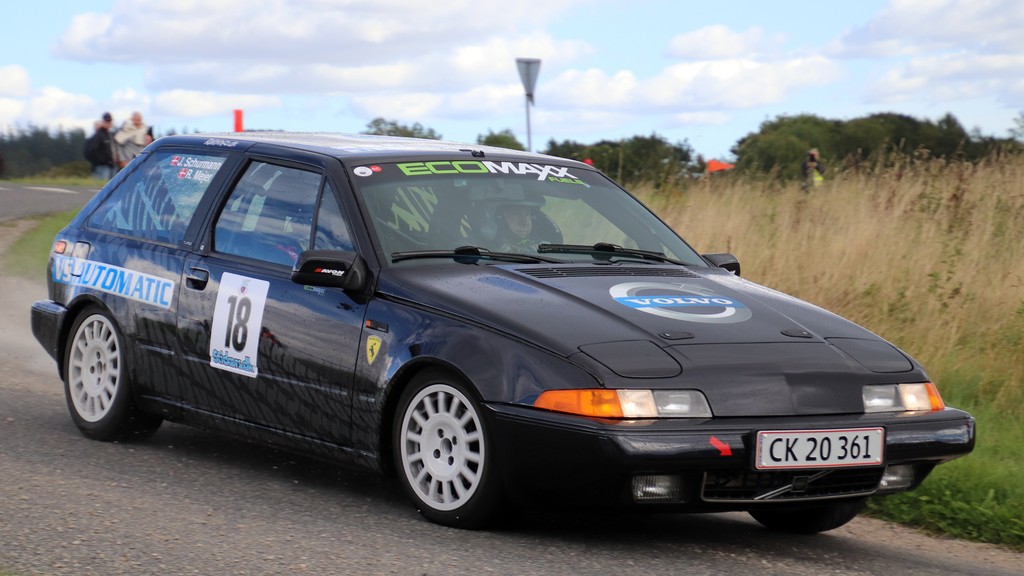 Rene Mejer tog sejren i klasse 10B i Nim Hillclimb 2022, og vandt dermed mesterskabet i klassen
(Foto: Allan Post)